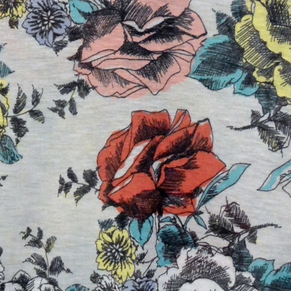 TOPSHOP Foral Mini Dress - Picture 2 of 4